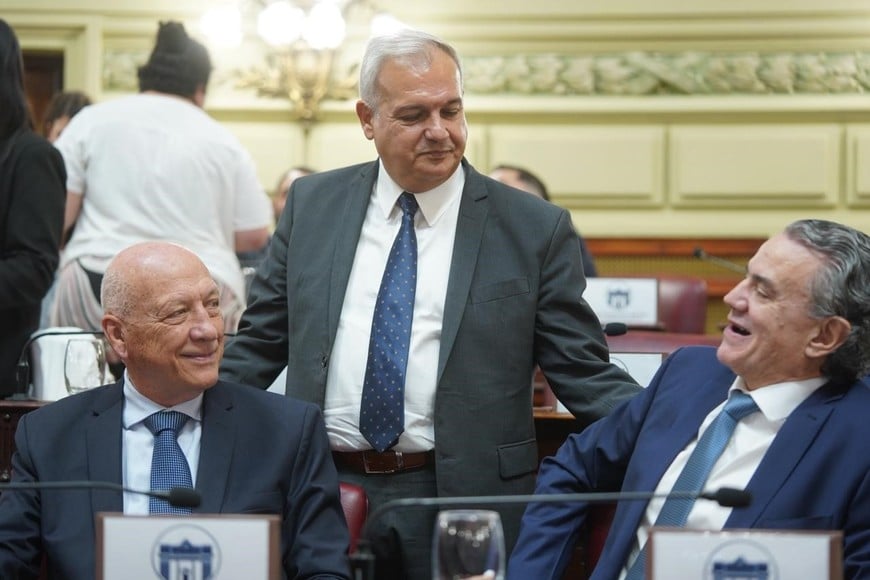 Pablo Farías en su última sesión como legislador provincial