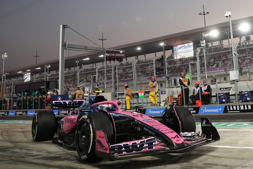 Formula One F1 - Qatar Grand Prix - Lusail International Circuit, Lusail, Qatar - November 28, 2025
Alpine's Franco Colapinto during practice REUTERS/Thaier Al-Sudani
