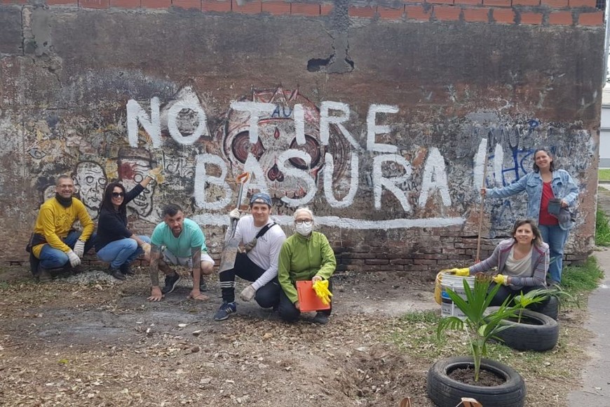 Vecinos. El germen de la iniciativa legislativa fue “Vía Verde”. Crédito: Gentileza