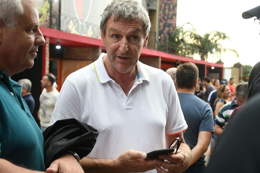 Víctor Francisco Godano, hace dos años, cuando ganaba contundentemente las elecciones.