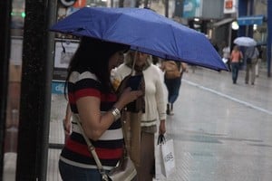 La alerta emitida para Santa Fe incluye riesgo de granizo y vientos fuertes. Crédito: Guillermo Di Salvatore.