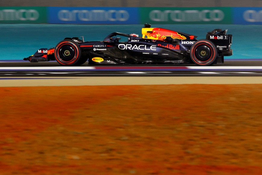 Formula One F1 - Qatar Grand Prix - Lusail International Circuit, Lusail, Qatar - November 28, 2025
Red Bull's Max Verstappen during sprint qualifying REUTERS/Rula Rouhana