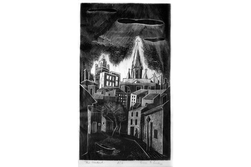 Obra de Oscar Esteban Luna. Foto: Archivo