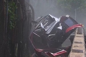 Gastaldi, en recuperación tras el escalofriante vuelco en el Top Race