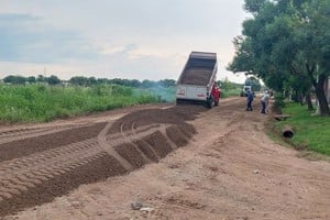 Esperanza avanza con la conversión a ripio de calle Janssen, desde Soler hasta 27 de Febrero