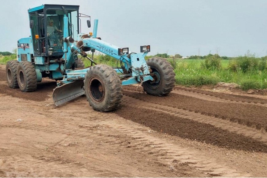Esperanza avanza con la conversión a ripio de calle Janssen, desde Soler hasta 27 de Febrero