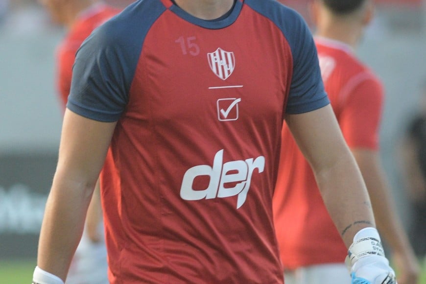 Tomás Durso, hoy arquero suplente de Tagliamonte en Unión