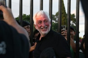 Alonso, apenas electo presidente sabalero, en diálogo con El Litoral. Foto: Manuel Fabatía