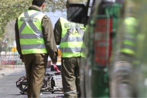 El accidente ocurrió en el kilómetro 98,4 de la Ruta 60-CH, rumbo a Viña del Mar.