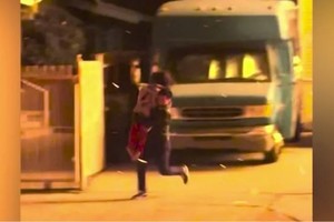 Richard Recinos rescató a la niña de 7 años antes de que llegaran los bomberos.