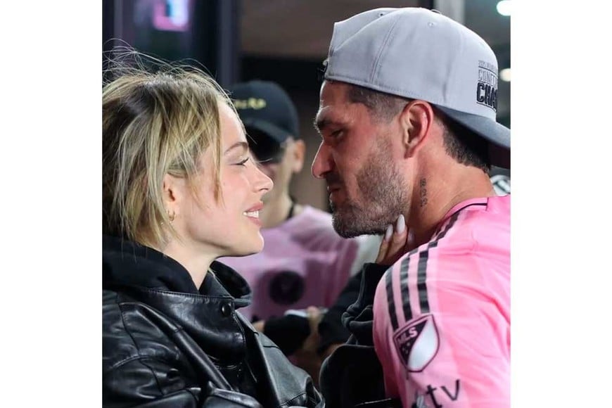 Las cámaras captaron el tierno momento.