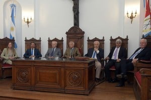 Corte Suprema de Justicia de Santa Fe. Foto: Guillermo Di Salvatore