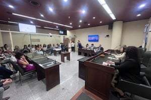 Más de 60 agentes de la Justicia Federal participaron del taller. Foto: Gentileza