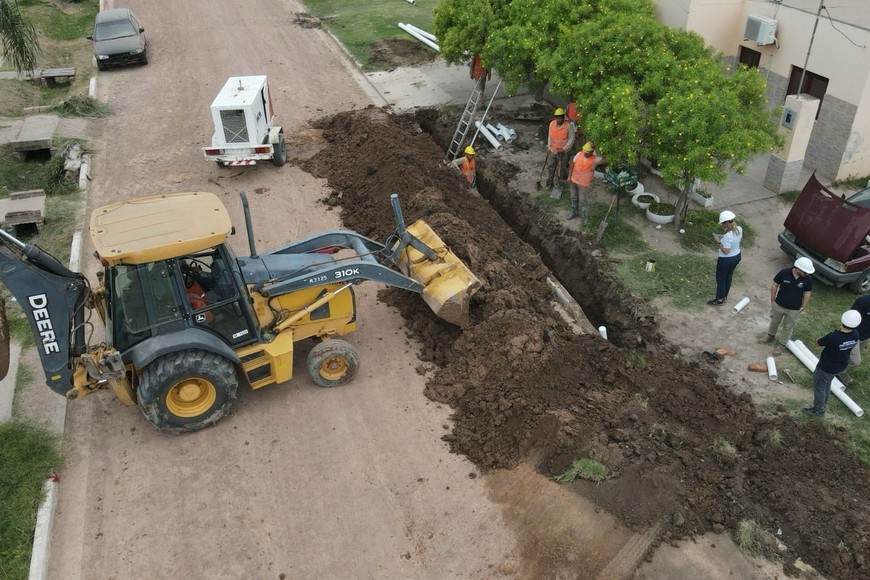 Las obras mejoran la calidad de vida y evitan la contaminación de aguas subterráneas.