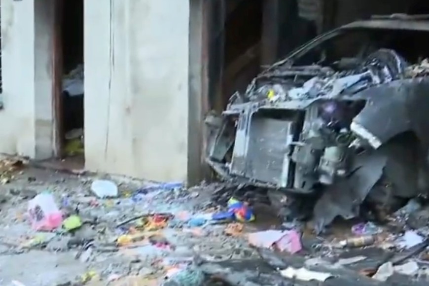 El hecho requirió un amplio operativo de emergencia