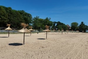 Santa Fe puso a punto sus playas, para una temporada estival que se espera calurosa. Foto: Fernando Nicola.