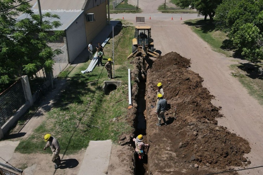 Las obras mejoran la calidad de vida y evitan la contaminación de aguas subterráneas.