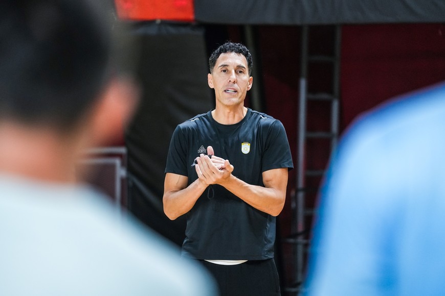 Argentina se entrenó en River Plate y Obras. Crédito: CAB