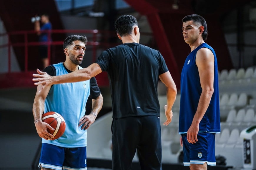 Argentina se entrenó en River Plate y Obras. Crédito: CAB
