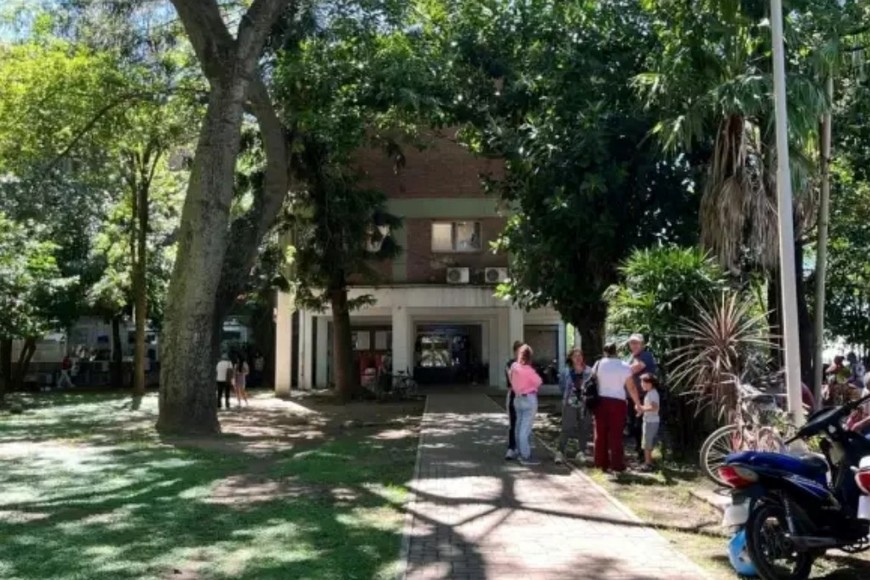 El episodio ocurrió este martes en la sede ministerial de Av. Almirante Brown.