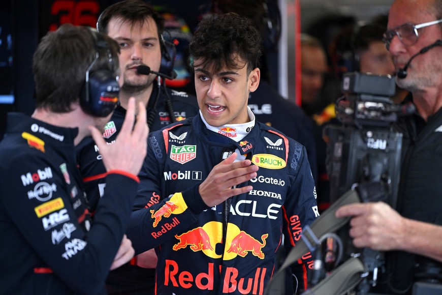 Formula One F1 - British Grand Prix - Silverstone Circuit, Silverstone, Britain - July 4, 2025
Red Bull's Arvid Lindblad before practice REUTERS/Jaimi Joy