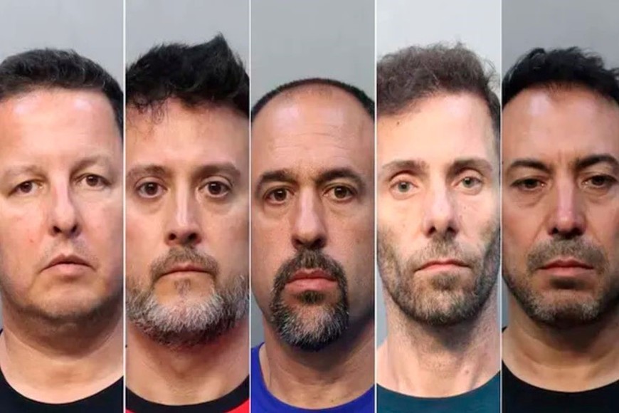 Los argentinos acusados de robar mercadería valuada en miles de dólares en distintas tiendas del Dolphin Mall,