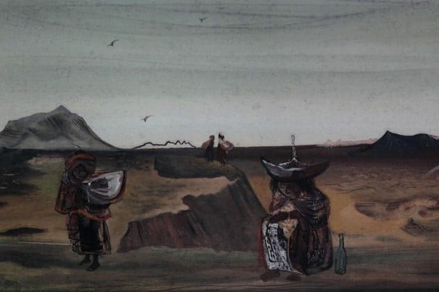 "Indias" (Bolivia) de Gertrudis Chale. Foto: Colección UPCN