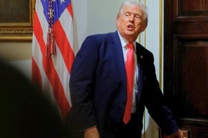 Donald Trump otorgó una conferencia de prensa este martes luego de una reunión de gabinete en la Casa Blanca. Foto: REUTERS / Brian Snyder.