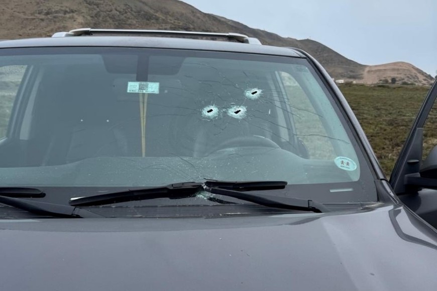 Las heridas fueron causadas por el estallido de los vidrios.