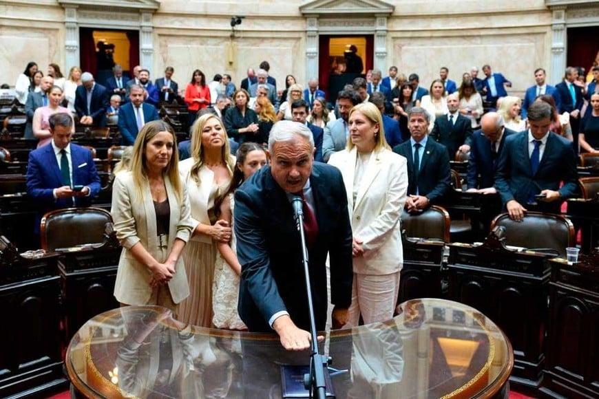 Los santafesinos juraron este miércoles. Farías y Scaglia representan los intereses del interior productivo.