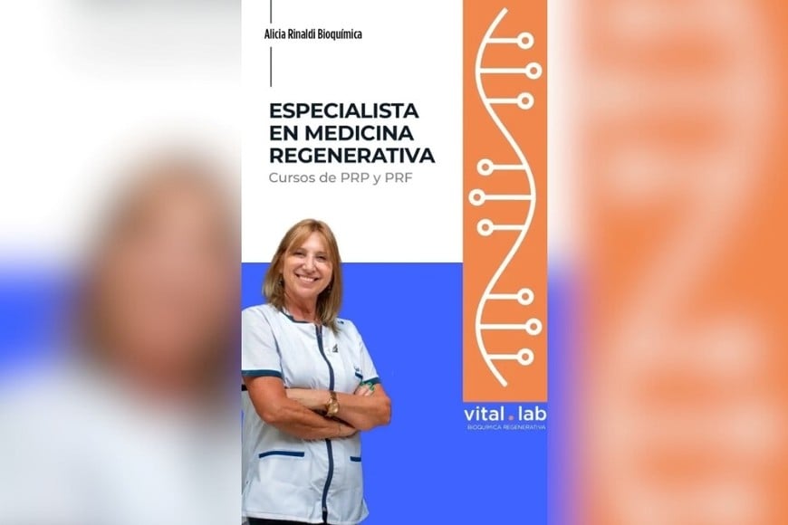 Alicia Rinaldi fue distinguida como la mejor bioquímica del año por la SAFyB.