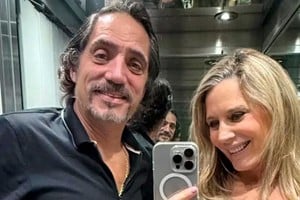 Rocío Marengo y Eduardo Fort, los flamantes papás.