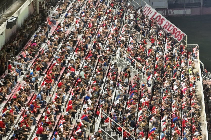 La platea alta de Unión en el 15 de Abril. Crédito: Fernando Nicola