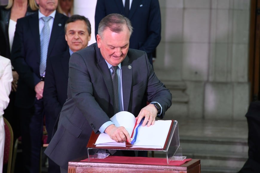 Oficialmente, se ingresó ante las autoridades de la Junta Electoral partidaria una sola nómina denominada "Lista Unidad", que postula al senador por San Cristóbal como titular del comité provincial. Crédito: Manuel Fabatía