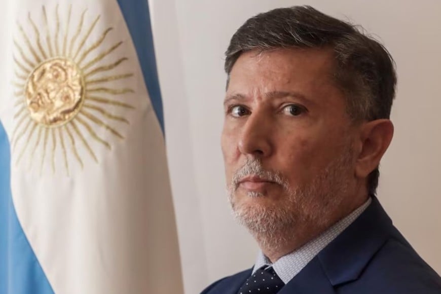 Cristian Auguadra, actual titular de la SIDE. Foto: @SIDE_Argentina