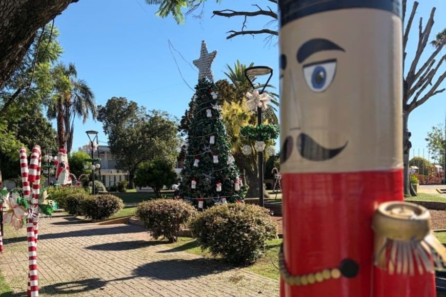 Desde hace 12 ediciones Recreando embellece las calles y espacios públicos de Franck.
Foto: El Litoral