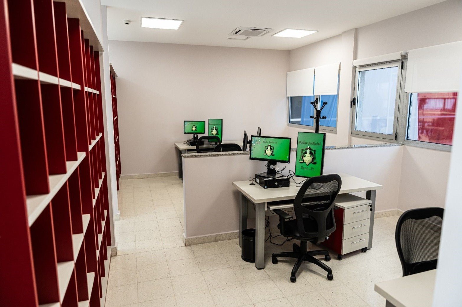 Las nuevas instalaciones bajo conceptos de arquitectura moderna. 