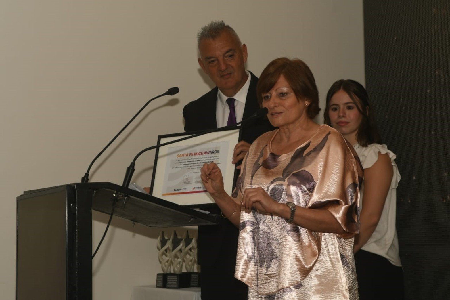 Santa Fe entregó los MICE Awards a impulsores del turismo. 