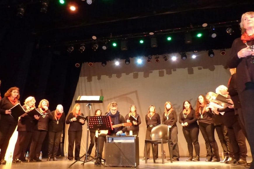 Agrupación Coral Cantares. Foto: Gentileza producción