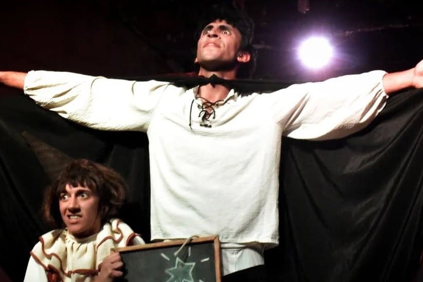 "El truco de la mujer sin cabeza". Foto: Gentileza producción