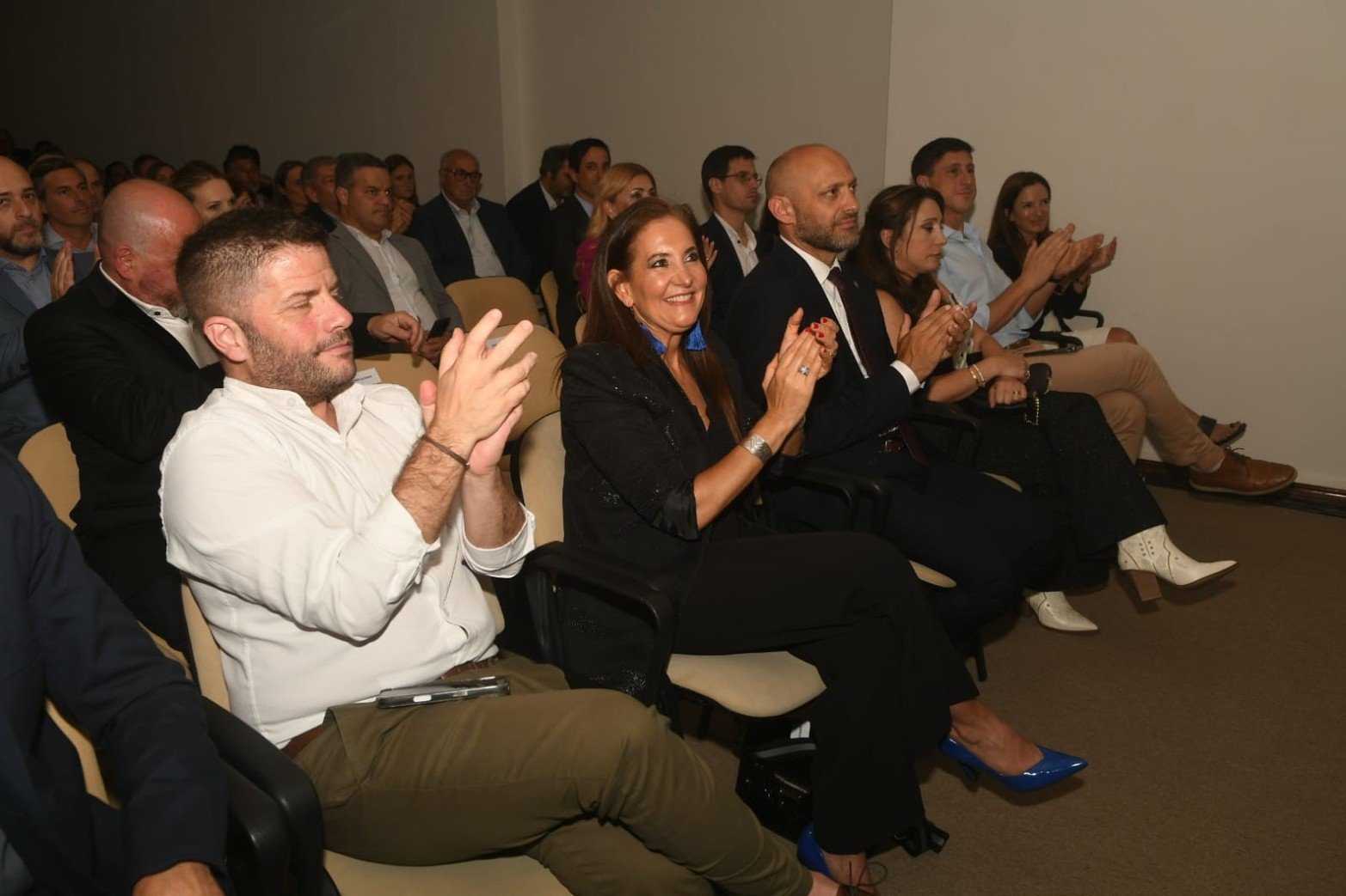 Marcela Aeberhard y Gustavo Puccini destacaron el crecimiento del turismo de reuniones en la provincia.


