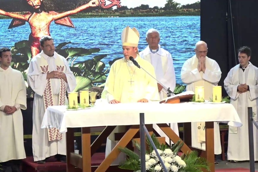 Masiva manifestación de Fe en honor a San Francisco Javier en San Javier.