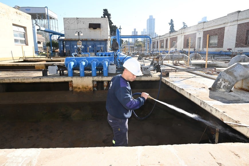 Planta potabilizadora de la ciudad de Santa Fe. Crédito: Flavio Raina