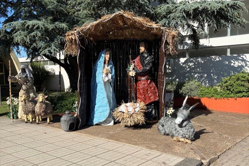 Desde hace 12 ediciones Recreando embellece las calles y espacios públicos de Franck.
Foto: El Litoral