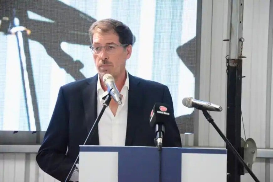 Jorge Álvarez, presidente de la Cooperativa del Parque Industrial La Victoria (Copain).