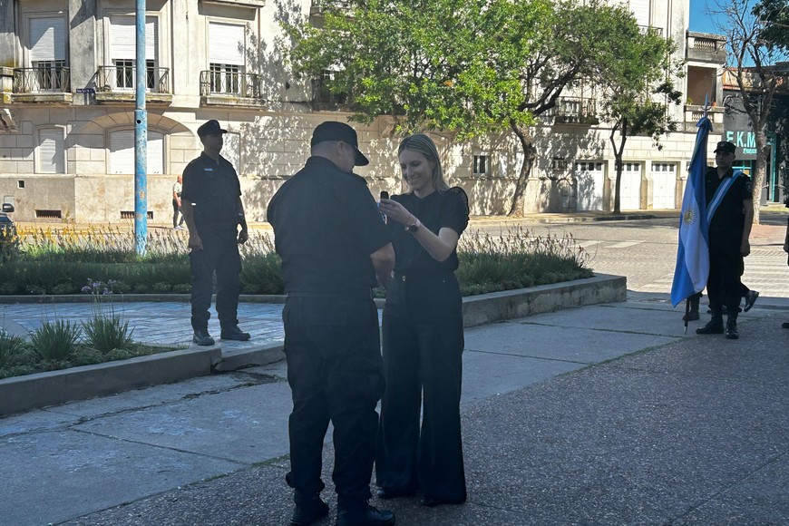 Coudannes destacó la continuidad de la inversión provincial en equipamiento policial.