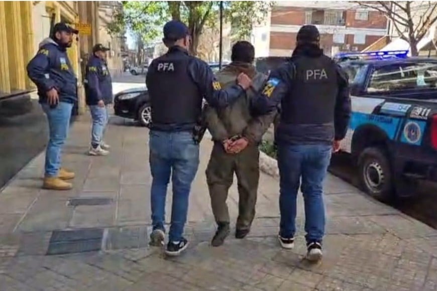 detenido policía federal