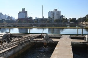 Planta potabilizadora de la ciudad de Santa Fe. Crédito: Flavio Raina