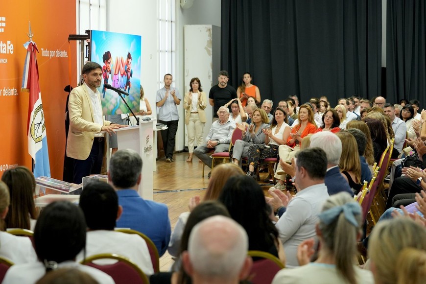 El acto tuvo lugar en la Sala Walsh de la sede de Gobierno. Foto: Gentileza