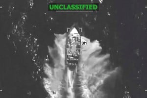 El ataque fue ejecutado en aguas internacionales por la Fuerza Lanza del Sur. Foto: Reuters